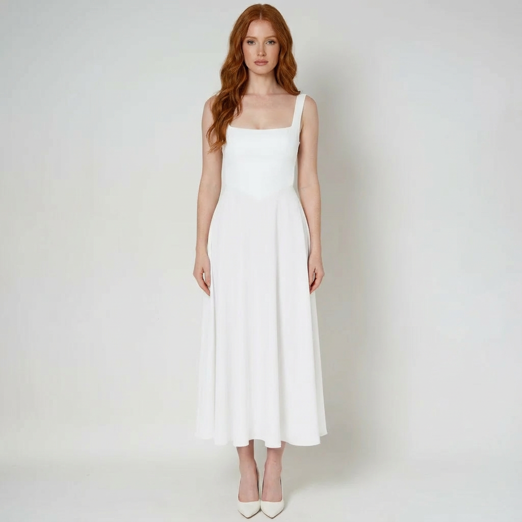 Elena | Elegante midi-jurk voor dames